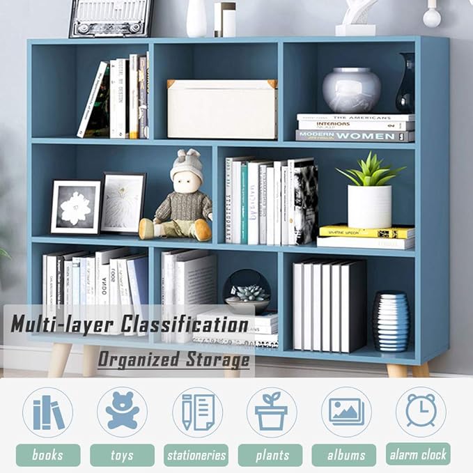 IOTXY Wooden Open Shelf Bookcase - Image 6