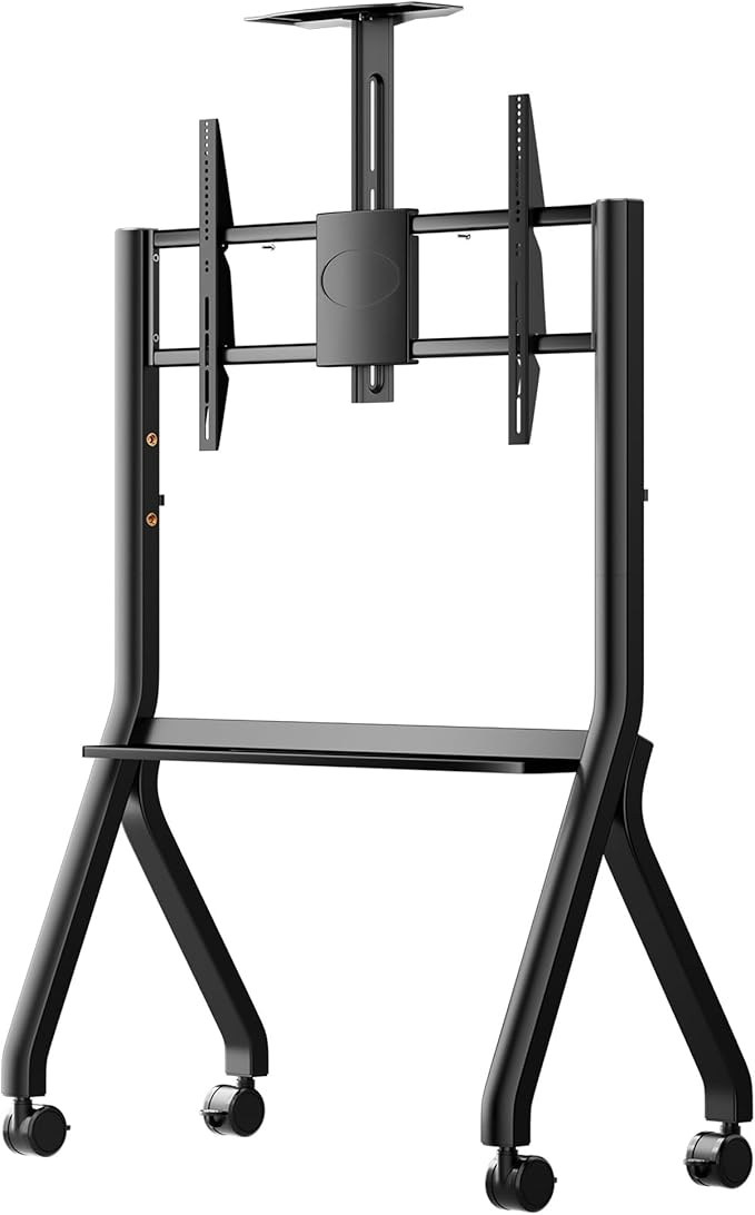 Sylvox Outdoor TV Rolling Cart, Heavy-Duty Y-Type Mobile TV Stand by SYLVOX