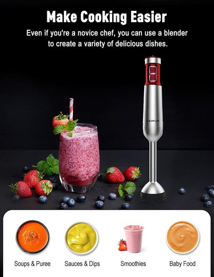 Powerful Immersion Blender handheld, 2025 New Update Hand Blender, - Image 4