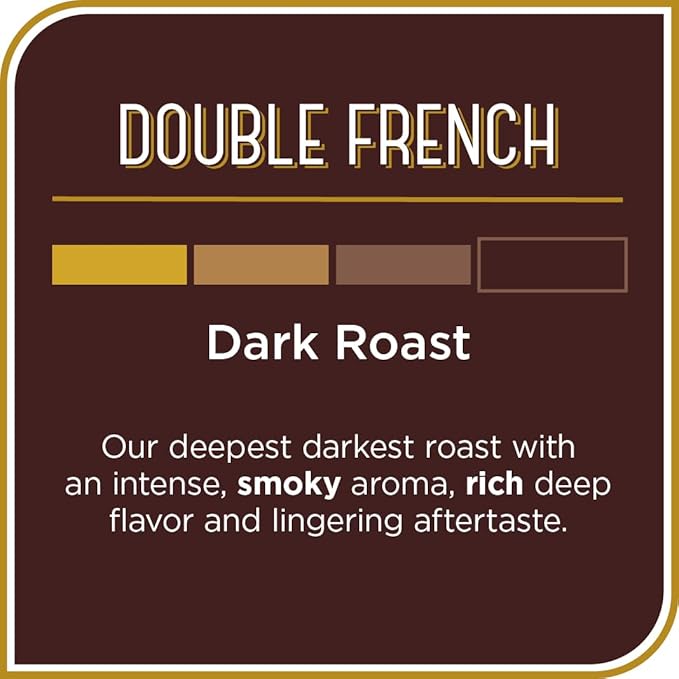 Don Francisco's Double French Roast Coffee Pods, Dark Roast, Compatible - Image 2
