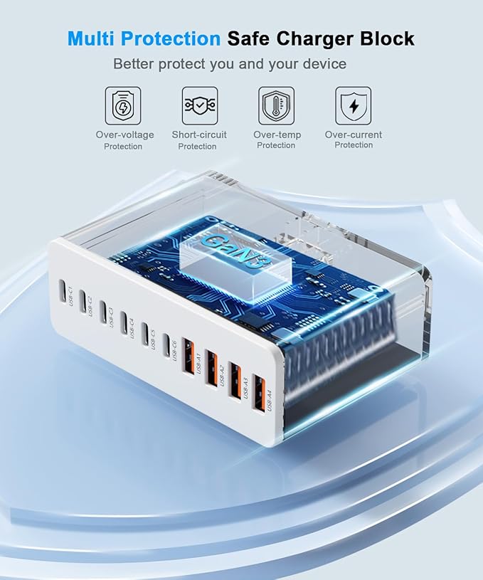 USB C Charging Station 10 Port - Image 5