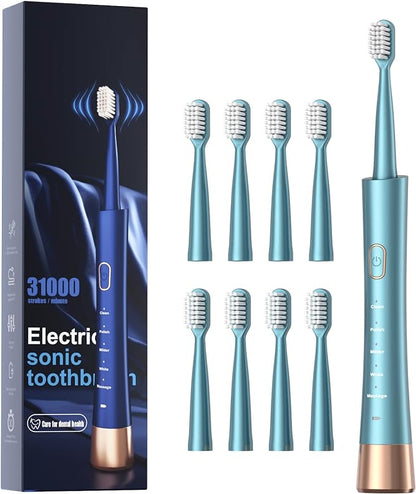 AJELU USB Rechargeable Sonic Electric Toothbrush by AJELU