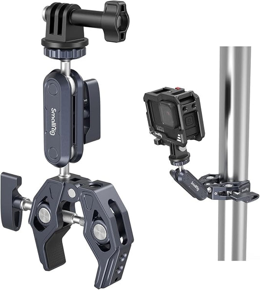 SMALLRIG Camera Mount Clamp, Ballhead Magic Arm and Adapter by SmallRig