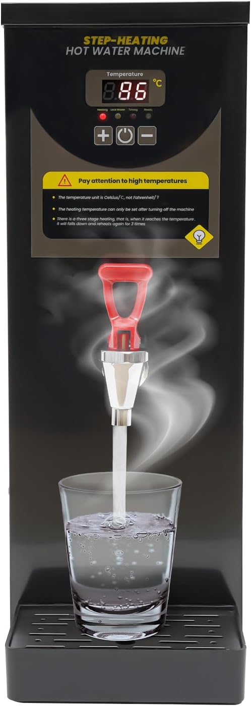 8L Electric Instant Hot Water Dispenser, 2kw 35l/H Energy-Saving Stainless by Unknown