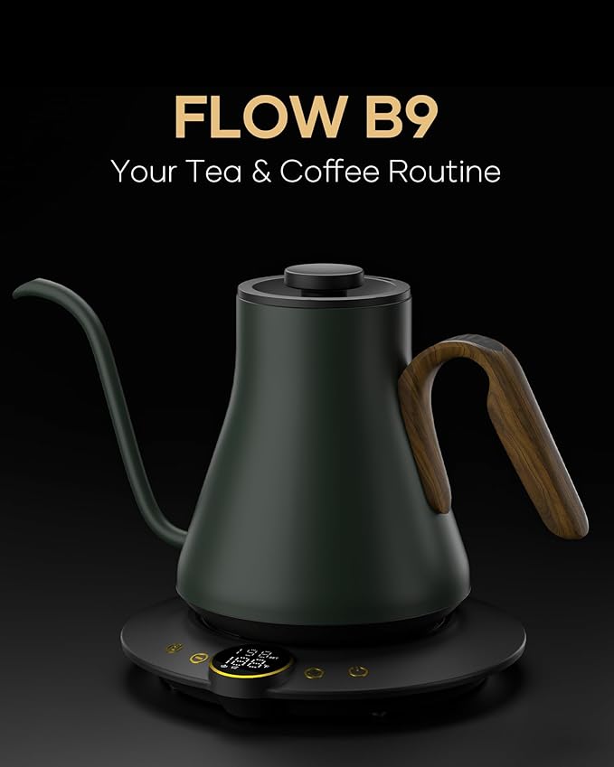 Cocinare FLOW B9 Gooseneck Electric Kettle, Precise Temperature Control - Image 2