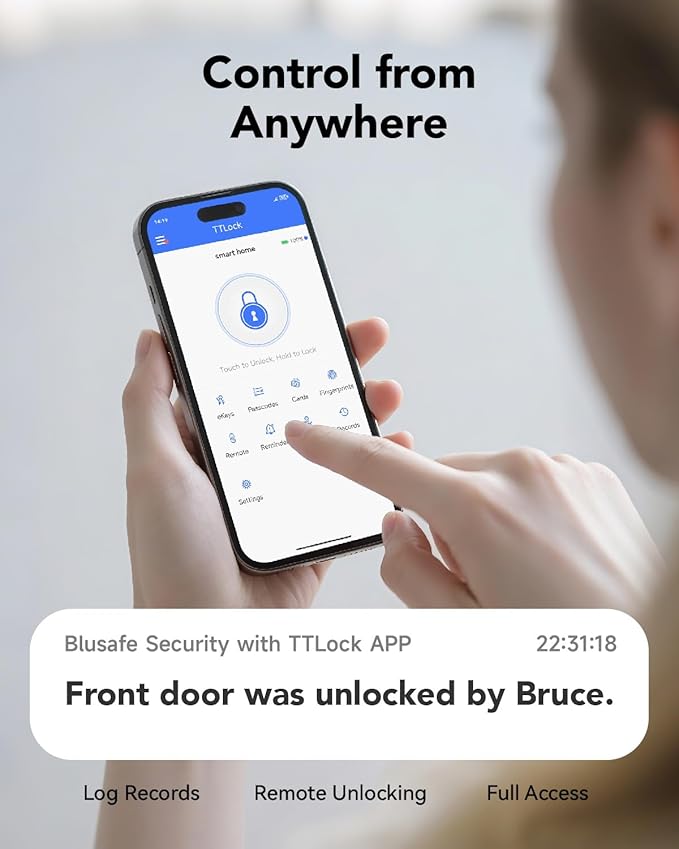 Smart Door Lock Fingerprint Door Lock - Image 5