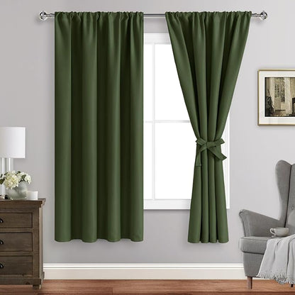 JIUZHEN Blackout Curtains for Bedroom by JIUZHEN