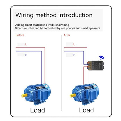 30A Smart WiFi Relay Switch, Wireless Intelligent Remote Control - Image 4