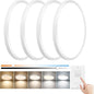 15.8 Inch Dimmable LED Flush Mount Ceiling Light, 3000K/3700K/4000K/5000K/6000K by FY+WISDOM+FLY+LIGHTING