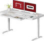 Standing Desk with Drawer, Electric Height Adjustable Home Office Desk with by sanodesk