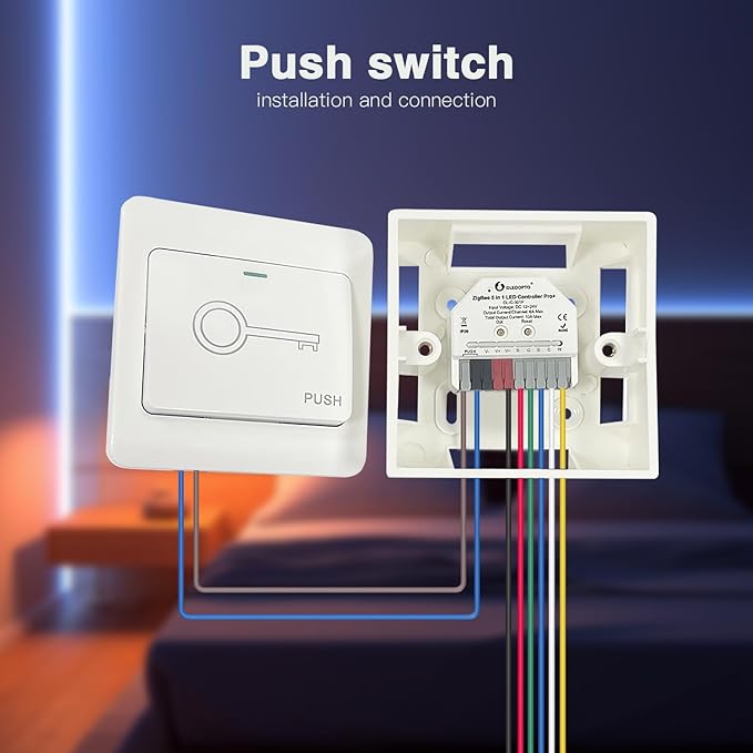 GLEDOPTO ZigBee 3.0 Pro Mini LED Strip Controller 5 Modes in 1 RGBCCT RGBW RGB - Image 7