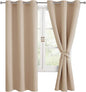 Hiasan Blackout Window Curtain Panels, Thermal Insulated, Light Blocking by Hiasan