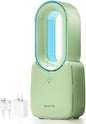 let'me Desk Fan, 11.8 Inch Portable Bladeless Fan Small Personal Cooling Fan by letme