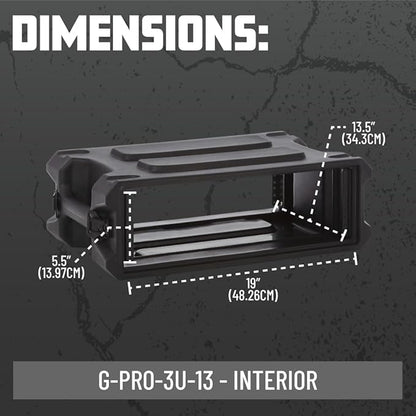 Gator Cases Pro Series 3U Rack Case - Image 6