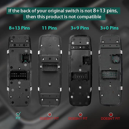 Master Power Window Control Switch - Image 3