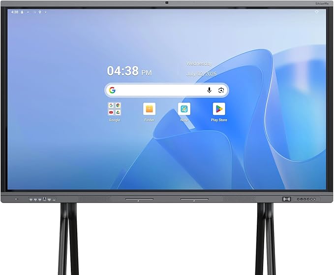 Shiarffe X5 Smart Board 75 Inch 4K Interactive Whiteboard Google EDLA-Certified by Shiarffe