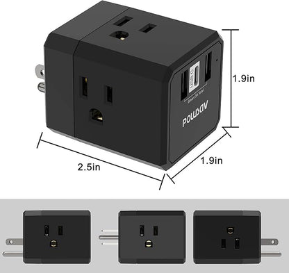 Cruise Ship Essentials, 3-Side Outlet Splitter - Image 7
