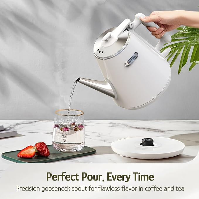 Hazel Quinn Electric Kettle - 1L/34oz Small Tea Kettle - Image 7