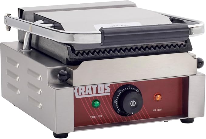 Kratos Commercial Electric Panini Sandwich Grill - Image 5