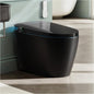 WANSID Black Smart Toilet with Bidet Built In, Auto Open/Close Lid, Heated Seat by WANSID
