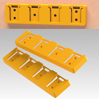 Battery Rack Compatible with DeWalt 20V Battery Holder, Mount 4 Slot Bulk - Image 4