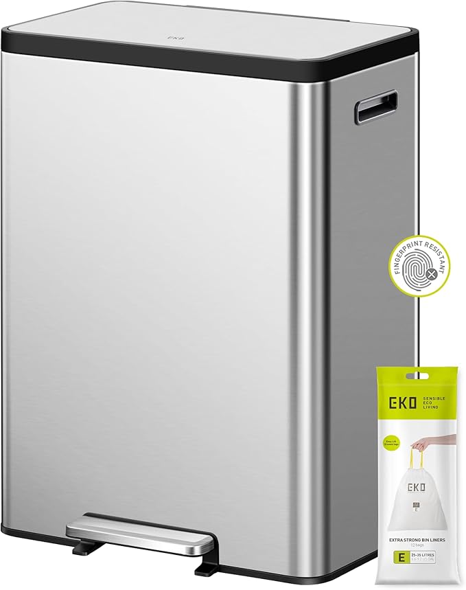 EKO EcoCasa II 36L+24L Dual Trash Can by EKO