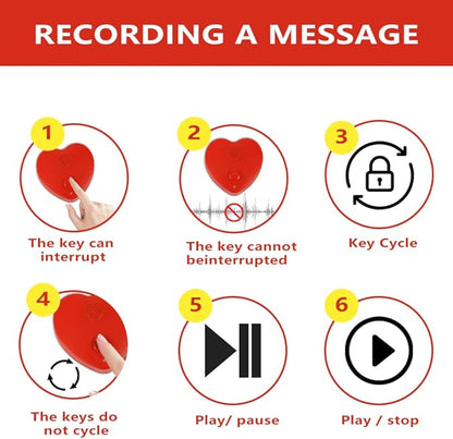Voice Recorder for Stuffed Animal, JRGKJCP 5min Personal Voice Message - Image 7