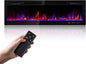 70" Electric Fireplace Realsmart Wall Mounted and Recessed 1500W Fireplaces by RealSmart