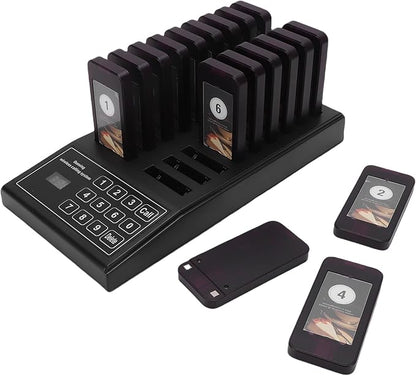Luocute Wireless Calling System, 18 Receivers 1 Transmitter Channel 30-100m - Image 8