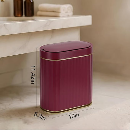 ELPHECO Bathroom Motion Sensor Trash can 2 Gallon Automatic Garbage Can - Image 2