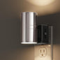 L LOHAS LED Night Light, Night Lights Plug into Wall, Smooth Silver Glossy by LLOHASLED