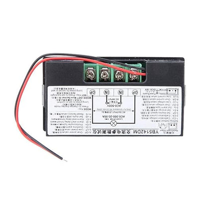 Intelligent Digital LCD Display AC Voltage Current Tester Meter 0-500V - Image 7