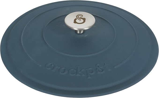 Crock-Pot Artisan 7-Quart Round European Enameled Cast Iron Dutch Oven – Matte - Image 6