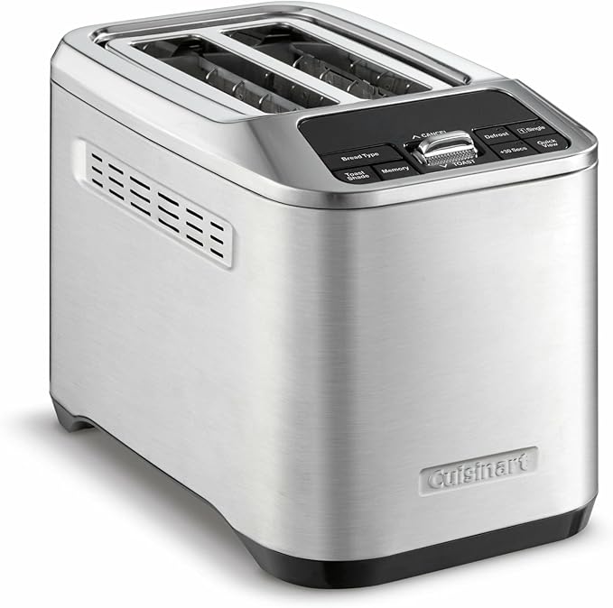 Cuisinart CPT-520 2-Slice Motorized Toaster, Stainless Steel/Black - Image 2