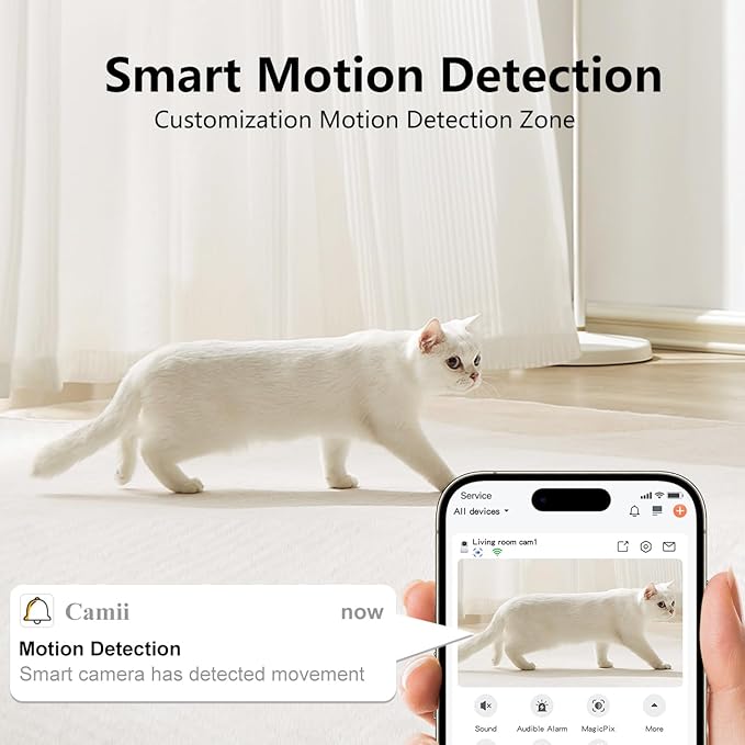 2K Pet Camera Indoor, 5G/ 2.4G Indoor Cameras - Image 5