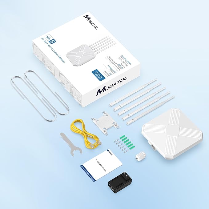 Mugatol AX3000 Outdoor WiFi 6 Extender - Image 9