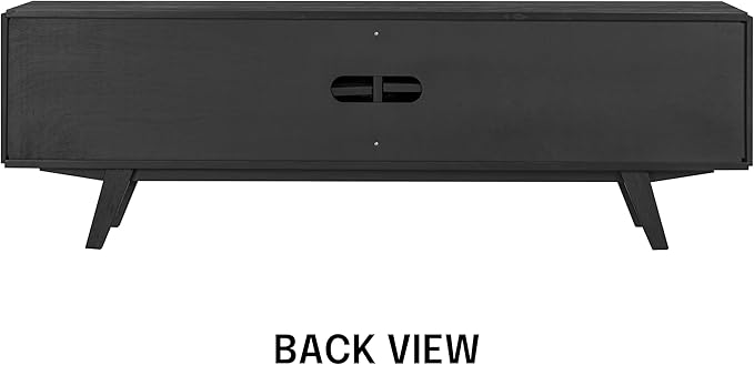 NTC Sapa Mid-Century Modern Solid Wood TV Stand 4-Door Media Console - Image 7