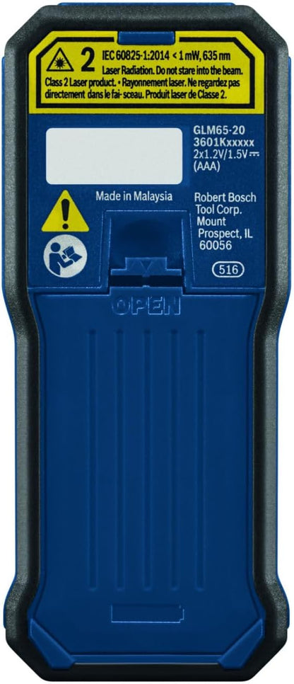 BOSCH GLM100-23 100 Ft Blaze Laser Distance Measure, Includes 2 AA Batteries - Image 8