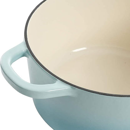Crock-Pot Artisan Round Enameled Cast Iron Dutch Oven, Blush Pink - Image 2