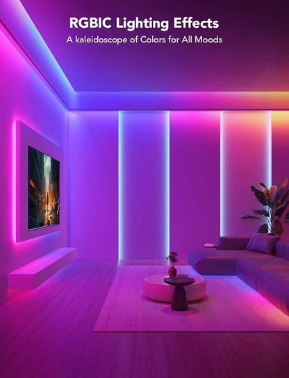 Govee RGBIC LED Strip Lights, 65.6ft Smart LED Lights - Image 9