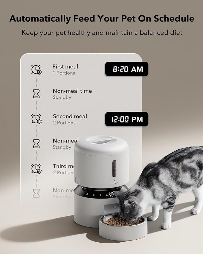PETLIBRO Automatic Cat Feeder, Automatic Pet Food Dispenser - Image 2