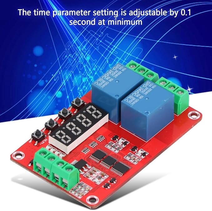 Relay Module 2-Channel 5V/12V/24V - Image 2