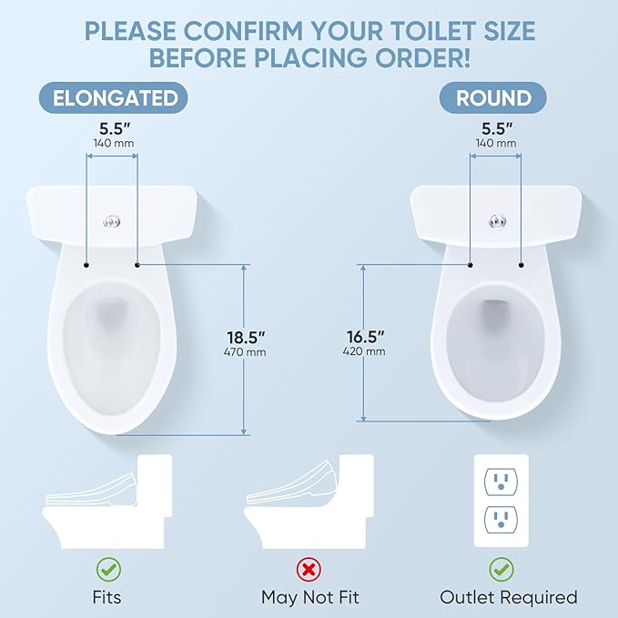 LEIVI Electric Bidet Toilet Seat - Image 5