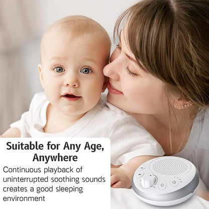 Loud Pink Noise Machine Sleep Machine Nostop 30 Soothing Sounds - Image 5