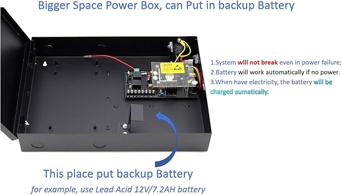 MENGQI-CONTROL Backup Battery Supported Access Control Solution - Image 2