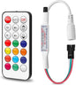 RGBZONE DC 5-24V Mini 21 Key IR Infrared Wireless RGB Remote Controller by RGBZONE