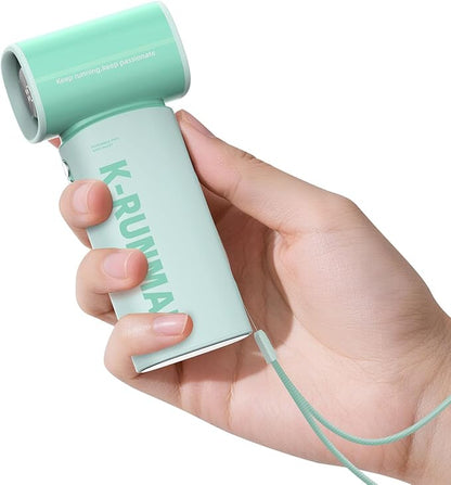 K-RUNMAN Portable Handheld Turbo Fan, 100 Speeds Adjustable Mini Personal Fan by Unknown