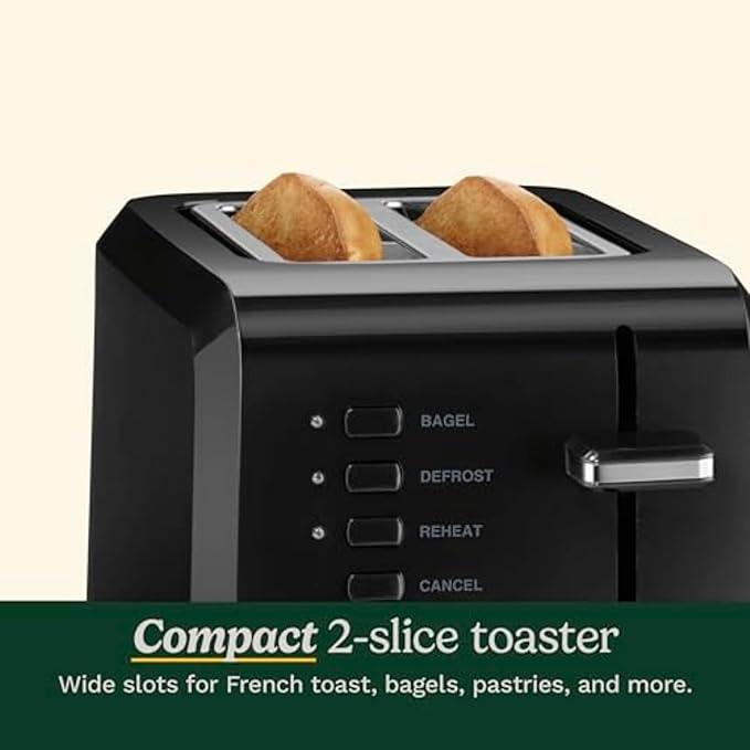 Cuisinart CPT-122BK 2-Slice Compact Plastic Toaster - Image 4