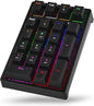 Wireless Numeric Keyboard, Mechanical Number Pad by JPHTEK