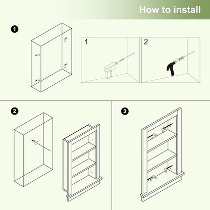 Recessed Medicine Cabinet for Bathroom Cabinet - Image 8